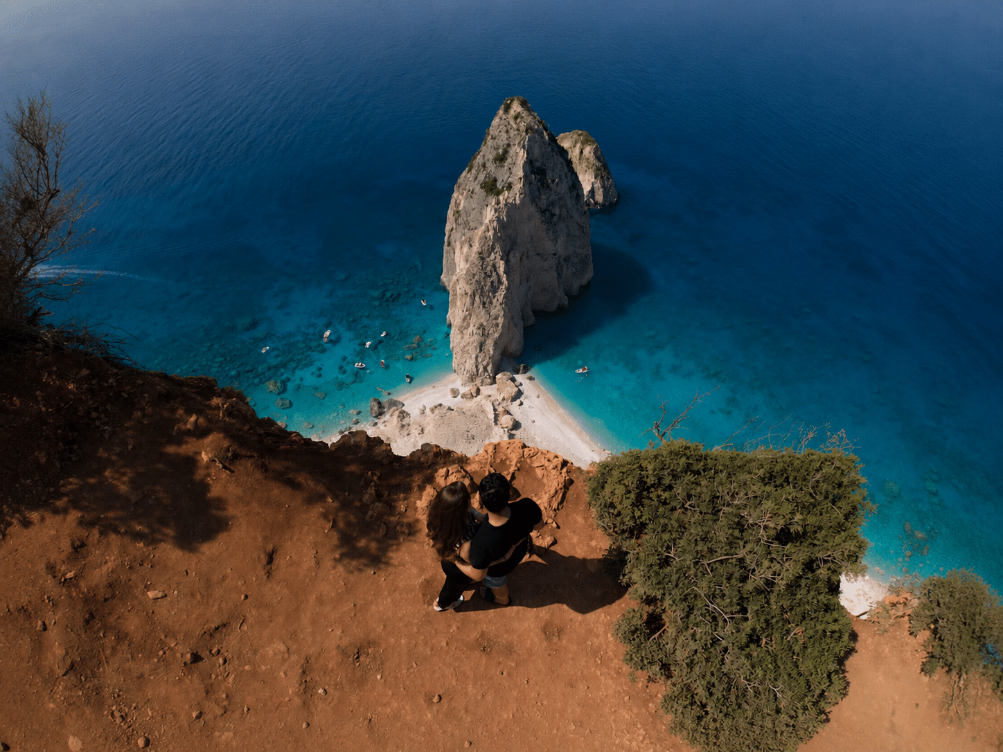 Panoramic view from the Mizithres viewpoint on the Highlights of Zakynthos tour