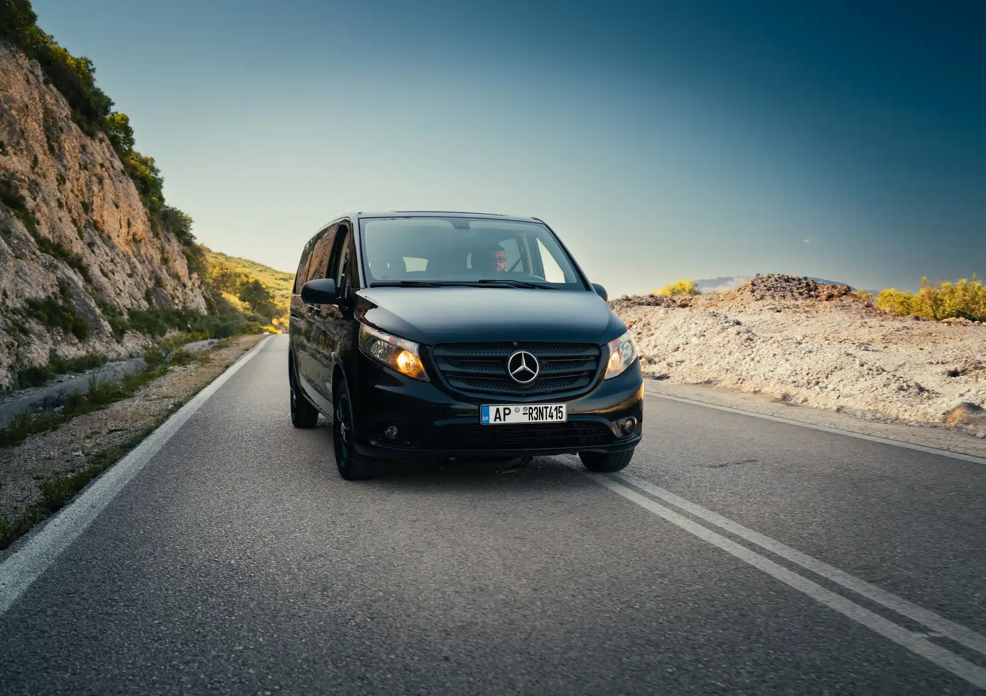 Mercedes Vito for private transfers in Zakynthos